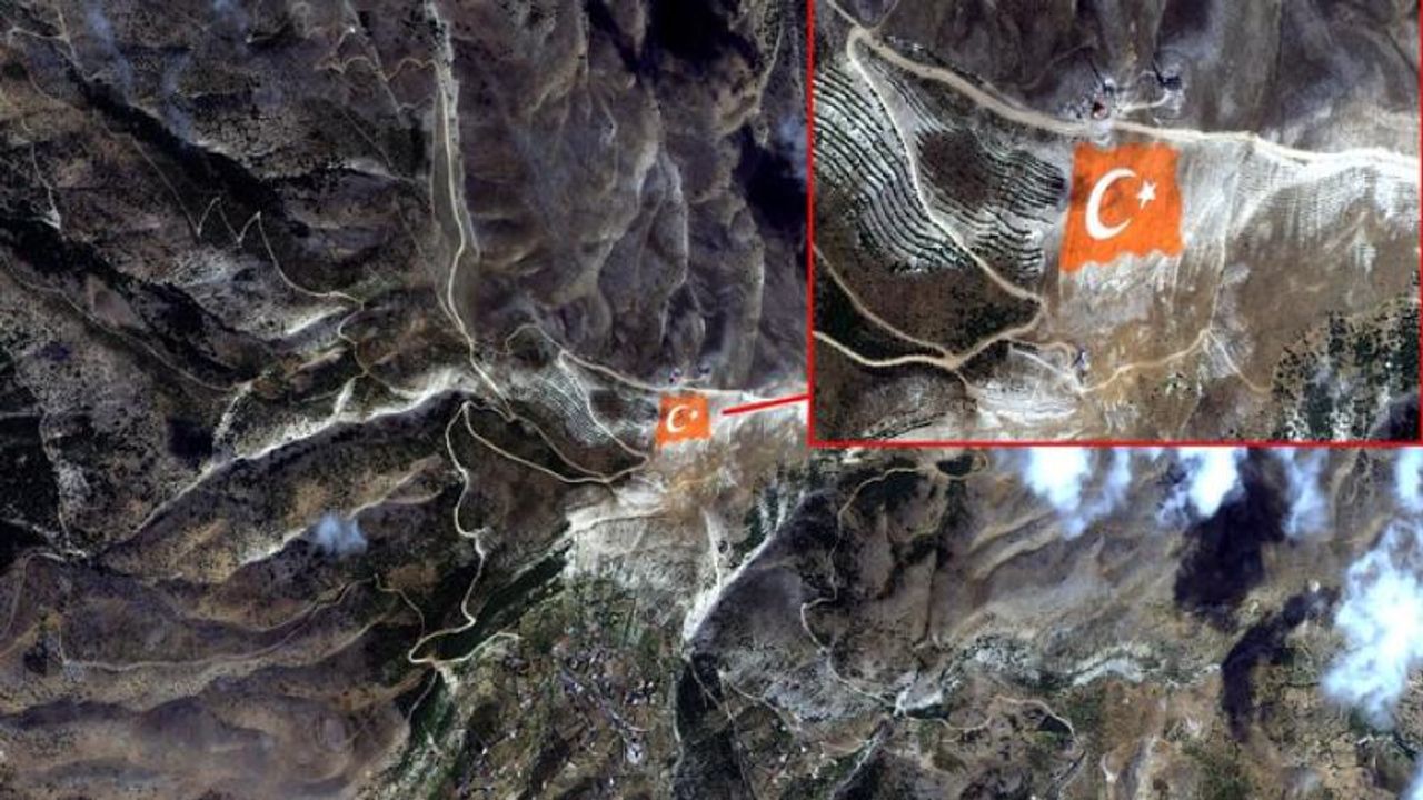 MSB, Cumhuriyet Bayramı’nda Göktürk-1 ile Uzaydan Türk Bayrağını Görüntüledi