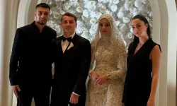Yıldız futbolcu Aktürkoğlu evlendi