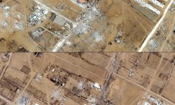 Gazze’deki Kıtlık Uydu Fotoğraflarında