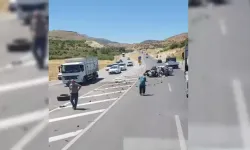 Malatya Akçadağ’da Kamyon ile Otomobil Çarpıştı: 1 Ölü, 2 Yaralı