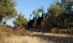 Balıkesir’de Atlı Birlikler ve Komandolar 7/24 Yangın Nöbetinde