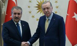 Cumhurbaşkanı Erdoğan, BBP Lideri Destici’yi Külliye’de Ağırladı