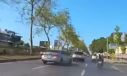 Sarıyer’de otomobil çarptı, sürücü kaçtı: Motosikletli yaralandı