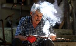 Doğadan Topladığı Ağaç Dallarını Hayvan Figürlü Bastonlara Dönüştürüyor