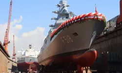 TCG İçel fırkateyni denize indirildi