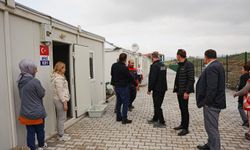 Balıkesir’de Depremzedeler İçin Kurulan 40 Konteyner Kullanıma Açıldı