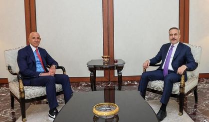 Bakan Fidan, ABD’nin Ankara Büyükelçisi Tom Barrack’ı Kabul Etti