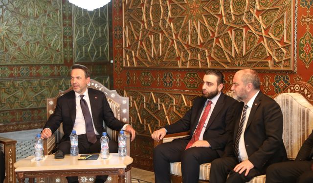 Bakan Bayraktar'dan, Şam'a resmi ziyaret