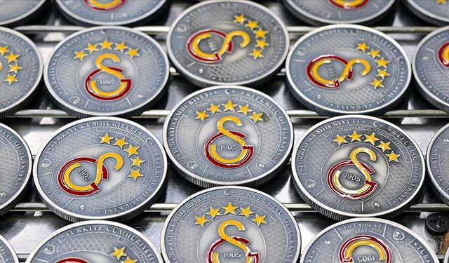 Galatasaray'ın 25. şampiyonluğu için hatıra parası