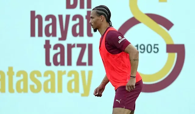 Galatasaray'da, Leroy Sane Takımıyla İlk Antrenmanına Çıktı