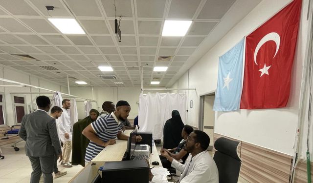 Recep Tayyip Erdoğan Eğitim ve Araştırma Hastanesi Somali’de Umut Olmaya Devam Ediyor