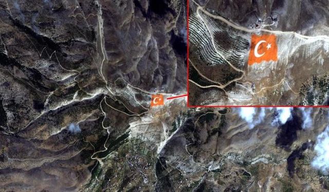 MSB, Cumhuriyet Bayramı’nda Göktürk-1 ile Uzaydan Türk Bayrağını Görüntüledi