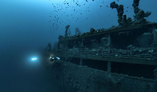 Gelibolu Tarihi Sualtı Parkı dalış turizminin yeni yıldızı oluyor: 23 batık, binlerce dalgıcı zaman tüneline çekiyor