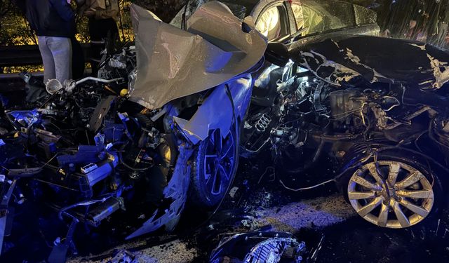 Anadolu Otoyolu’nda zincirleme kaza: 6 yaralı