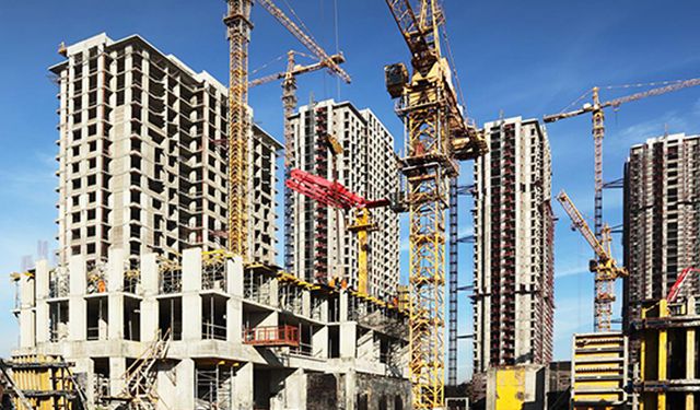 İnşaat Üretim Endeksi Ekim Ayında Yıllık Artış Gösterdi