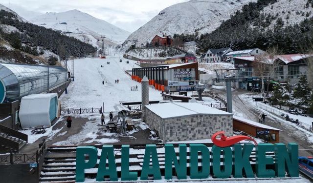 Palandöken'de sezon erken başlıyor: Kar depolama ve suni karlama ile pistler hazır