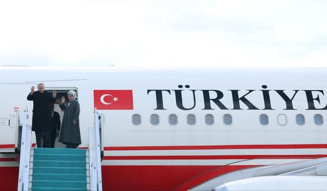 Cumhurbaşkanı Erdoğan Türkmenistan’a Uğurlandı