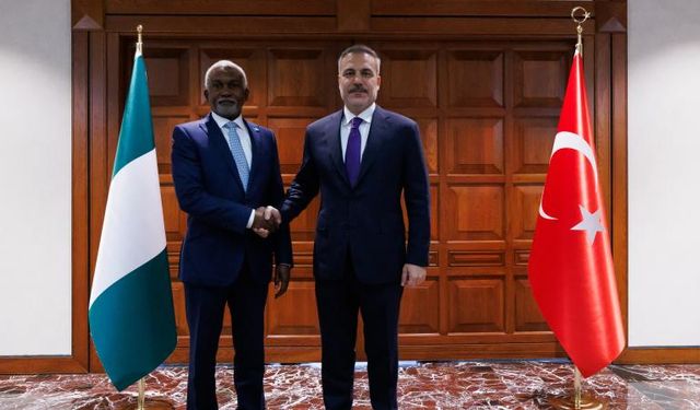 Dışişleri Bakanı Hakan Fidan, Nijeryalı Mevkidaşı Tuggar ile Ankara'da Bir Araya Geldi