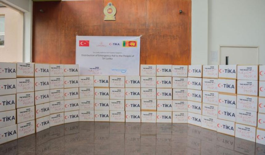 TİKA’dan Sri Lanka’daki Sel Felaketine Acil Yardım Desteği
